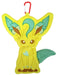 Sanei Boeki Leafeon Plush Pouch 21.5x3.5x26.5cm - Pokemon Petafuwa- Japan Figure Store - #1 Bring To You The Best Japanese Goods