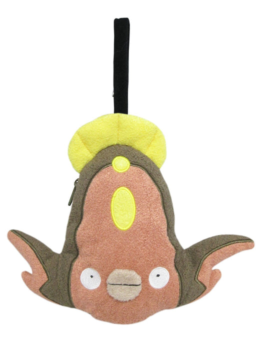 Sanei Boeki Pokemon Zipper Pouch Stunfish Plush 21x5x17cm- Japan Figure Store - #1 Bring To You The Best Japanese Goods