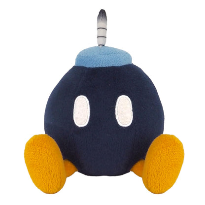 Sanei Boeki Super Mario Bomberman Plush Toy 10.5 x 16.5 x 11.5cm- Japan Figure Store - #1 Bring To You The Best Japanese Goods