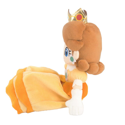Sanei Boeki Super Mario Daisy Plush Toy - 10x7.5x25cm All Star Collection- Japan Figure Store - #1 Bring To You The Best Japanese Goods