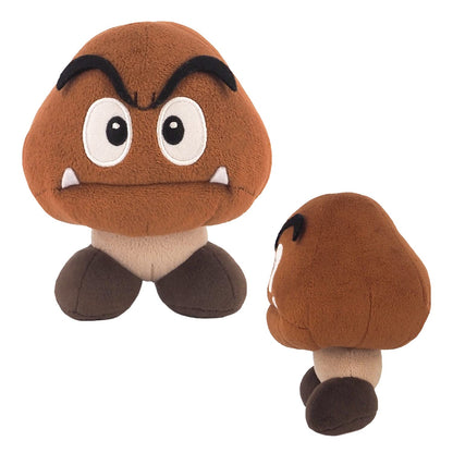 Sanei Boeki Super Mario Goomba Plush Toy Small 11x10x13.5cm- Japan Figure Store - #1 Bring To You The Best Japanese Goods
