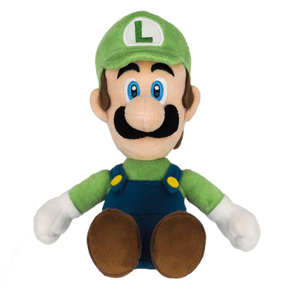 Sanei Boeki Super Mario Luigi Plush Toy 26cm - All Star Collection- Japan Figure Store - #1 Bring To You The Best Japanese Goods