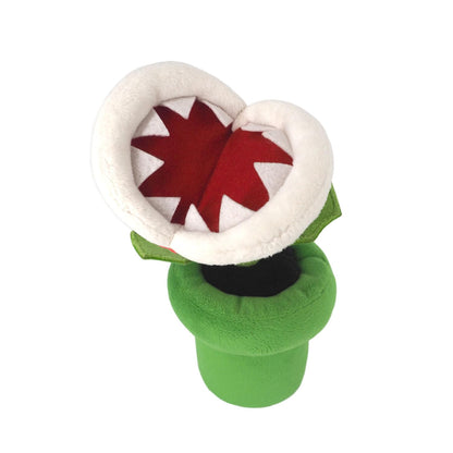 Sanei Boeki Super Mario All Star Pac-Man Flower Plush Toy 23cm Collectible- Japan Figure Store - #1 Bring To You The Best Japanese Goods