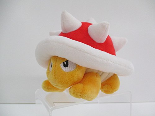 Sanei Boeki Super Mario All Star Spiny Plush Toy 13.5x14.5x12cm- Japan Figure Store - #1 Bring To You The Best Japanese Goods