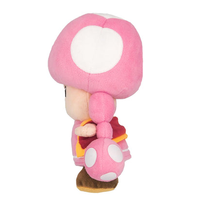 Sanei Boeki Super Mario All Star Toad Plush Toy 13.5cm x 10cm x 20cm - Sanei Boeki- Japan Figure Store - #1 Bring To You The Best Japanese Goods