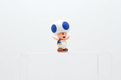 Sanei Boeki Super Mario Figure Collection Blue Toad Fcm-033- Japan Figure Store - #1 Bring To You The Best Japanese Goods