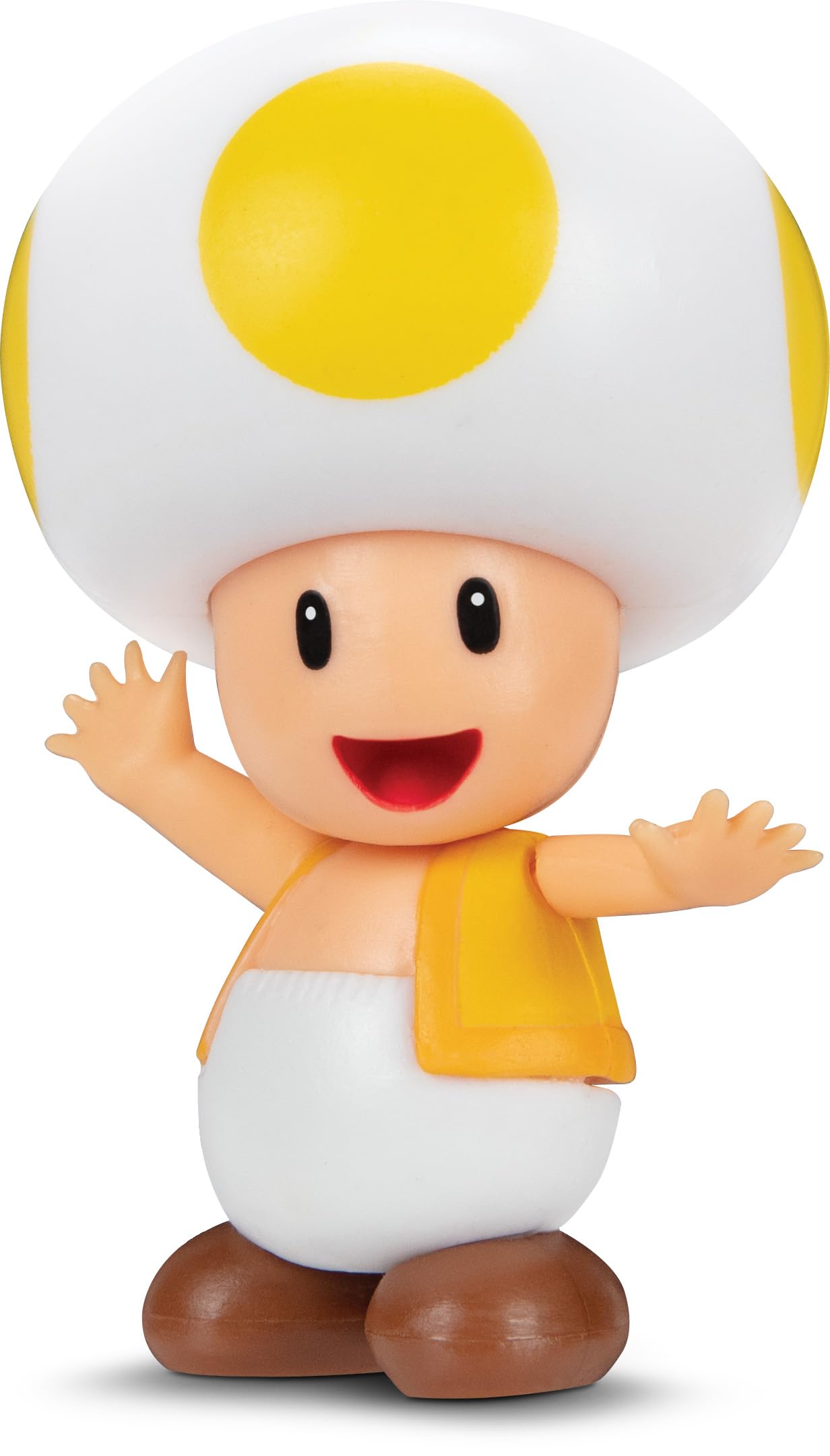 Sanei Boeki Super Mario Figure Collection Yellow Toad Model Fcm-034- Japan Figure Store - #1 Bring To You The Best Japanese Goods