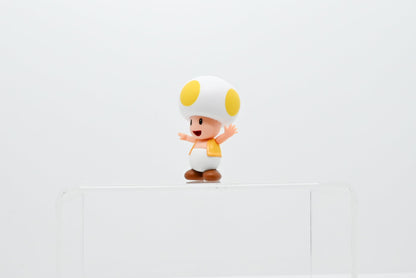 Sanei Boeki Super Mario Figure Collection Yellow Toad Model Fcm-034- Japan Figure Store - #1 Bring To You The Best Japanese Goods