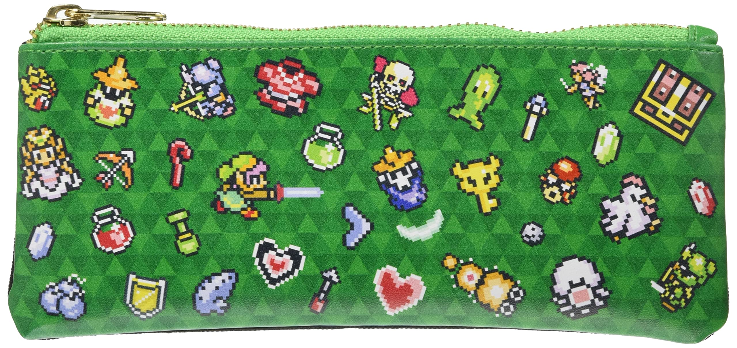 Sanei Boeki The Legend Of Zelda Pen Pouch Pixel Art 21x1x9cm- Japan Figure Store - #1 Bring To You The Best Japanese Goods