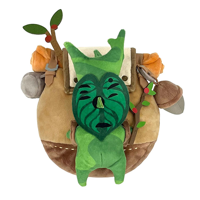 Sanei Boeki Zelda Tears of the Kingdom Brown Backpack Plush Toy 22x18.5x17cm- Japan Figure Store - #1 Bring To You The Best Japanese Goods