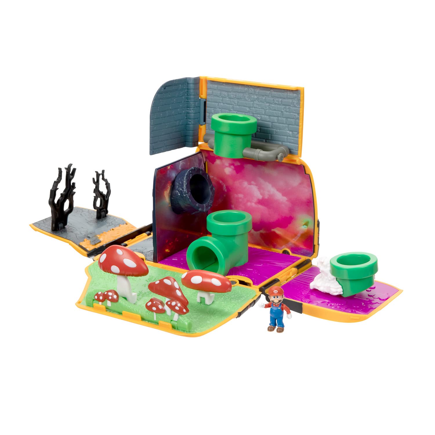 Sanei Boeki Super Mario Bros. Movie Playset Van W8.5 x D15 x H9.2Cm- Japan Figure Store - #1 Bring To You The Best Japanese Goods