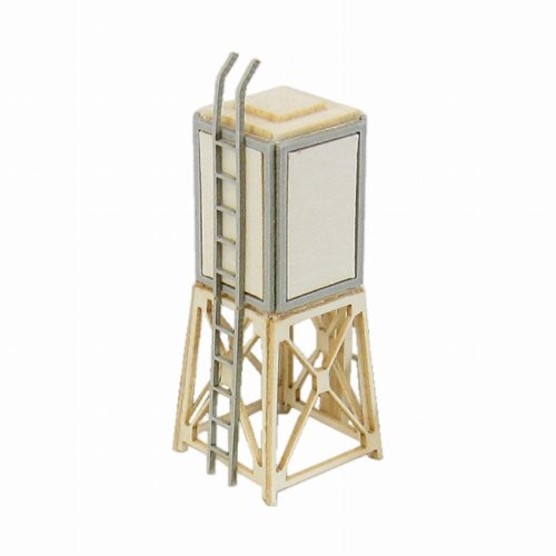 Sankei 1/150 Water Tank Paper Craft Mp04-89 Diorama Model Kit