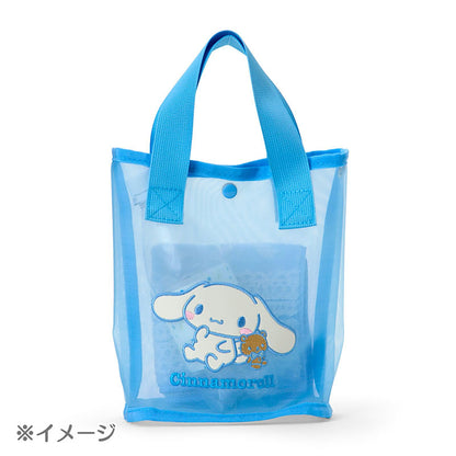 Sanrio Pochacco 2-Way Tote Bag for Ages 3+ - Durable Polyester and Nylon