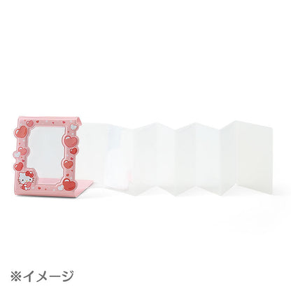 Sanrio My Melody Accordion Card Holder Enjoy Idol PVC 8 Pockets 16 Cards