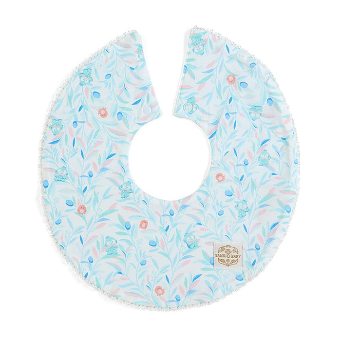Sanrio Baby Bib Hangyodon Half Fish 30.5x29cm - Cute Baby Apparel- Japan Figure Store - #1 Bring To You The Best Japanese Goods