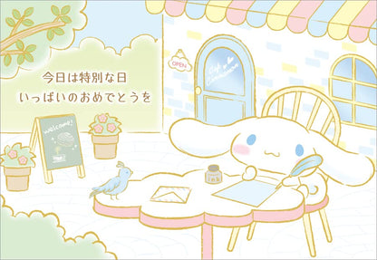 Sanrio Cinnamoroll Birthday Card Letter Bd28-9 L 228 Sanrio Official- Japan Figure Store - #1 Bring To You The Best Japanese Goods