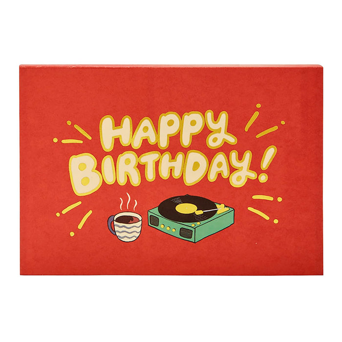 Sanrio Birthday Greeting Card with Record Room Design – Ships Internationally- Japan Figure Store - #1 Bring To You The Best Japanese Goods