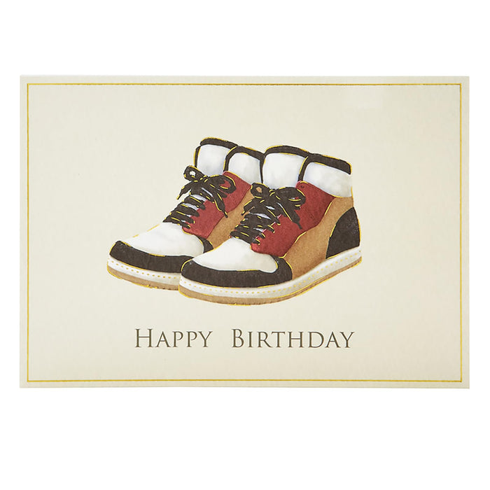 Sanrio Birthday Sneakers Greeting Card with Overseas Shipping Bd192-3- Japan Figure Store - #1 Bring To You The Best Japanese Goods