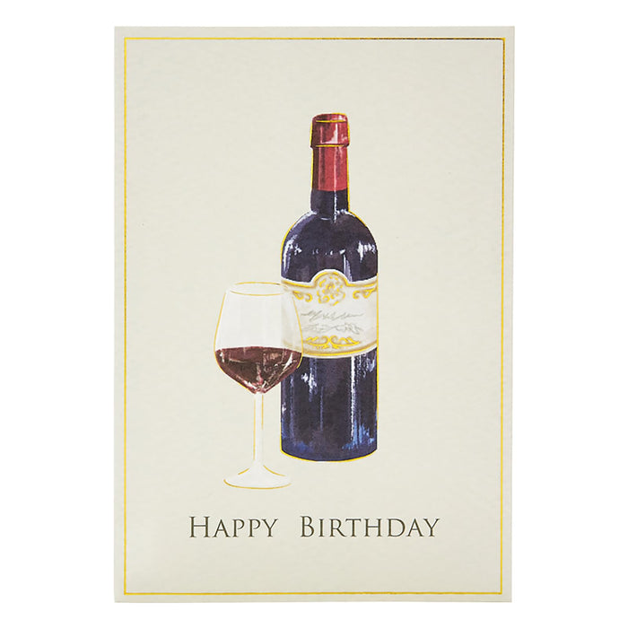Sanrio Birthday Wine Greeting Card with Overseas Shipping Bd190-3 982261- Japan Figure Store - #1 Bring To You The Best Japanese Goods