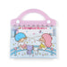 Sanrio Little Twin Stars Case & Handkerchief Set - 13.5x1x13.7 cm- Japan Figure Store - #1 Bring To You The Best Japanese Goods