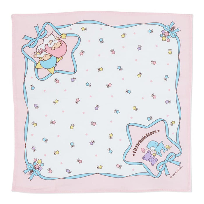 Sanrio Little Twin Stars Case & Handkerchief Set - 13.5x1x13.7 cm- Japan Figure Store - #1 Bring To You The Best Japanese Goods