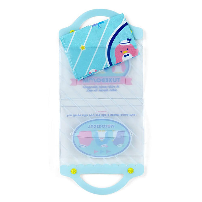 Sanrio Tuxedo Sam Case and Handkerchief Set - Fashionable Goods - 13.5 x 13.7 Cm- Japan Figure Store - #1 Bring To You The Best Japanese Goods