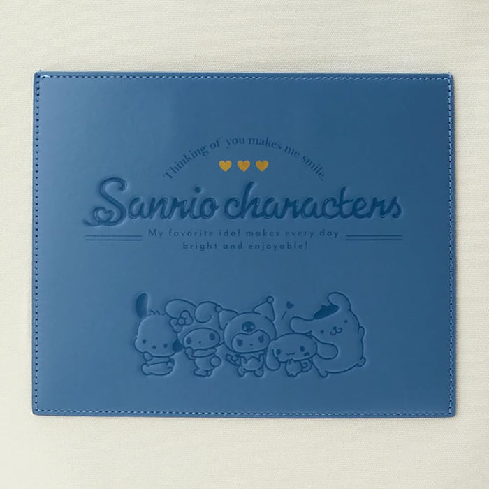 Sanrio Characters Blue Tote Bag Enjoy Idol Durable Fashionable 028622- Japan Figure Store - #1 Bring To You The Best Japanese Goods
