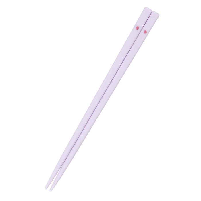 Sanrio Kuromi Chopsticks and Spoon Set - 18.8cm Lunch Goods for Kids- Japan Figure Store - #1 Bring To You The Best Japanese Goods