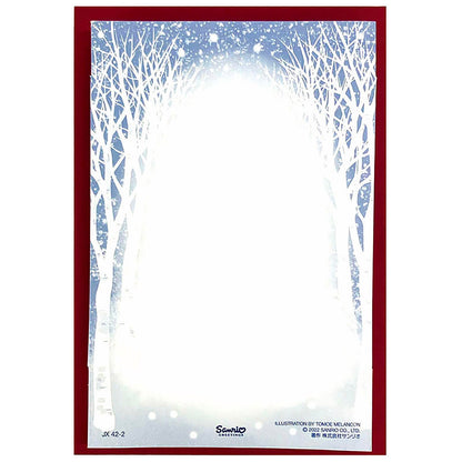 Sanrio Christmas Greeting Card | Tree in the Forest | Overseas Shipping Available- Japan Figure Store - #1 Bring To You The Best Japanese Goods