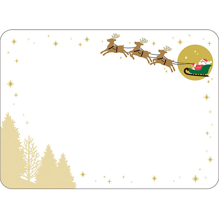 Sanrio Christmas Message Cards Laser Cut Tree Church Design - Can Ship Overseas- Japan Figure Store - #1 Bring To You The Best Japanese Goods