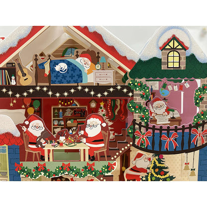 Sanrio Christmas Message Cards Santa Dollhouse Greeting Cards - Ships Overseas- Japan Figure Store - #1 Bring To You The Best Japanese Goods