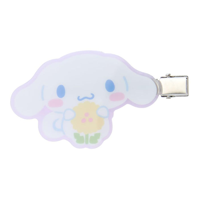 Sanrio Cinnamoroll Bangs Clip Pastel Checker 5.5x7.7x1cm Hair Accessory- Japan Figure Store - #1 Bring To You The Best Japanese Goods