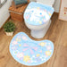 Sanrio Cinnamoroll Cinnamon Toilet Cover & Mat 2-Piece Set - Fits Heated Toilets- Japan Figure Store - #1 Bring To You The Best Japanese Goods