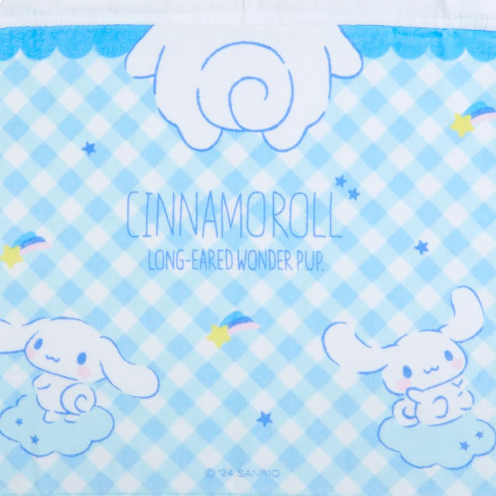 Sanrio Cinnamoroll Hooded Towel 75x120cm for Kids - Soft & Absorbent- Japan Figure Store - #1 Bring To You The Best Japanese Goods