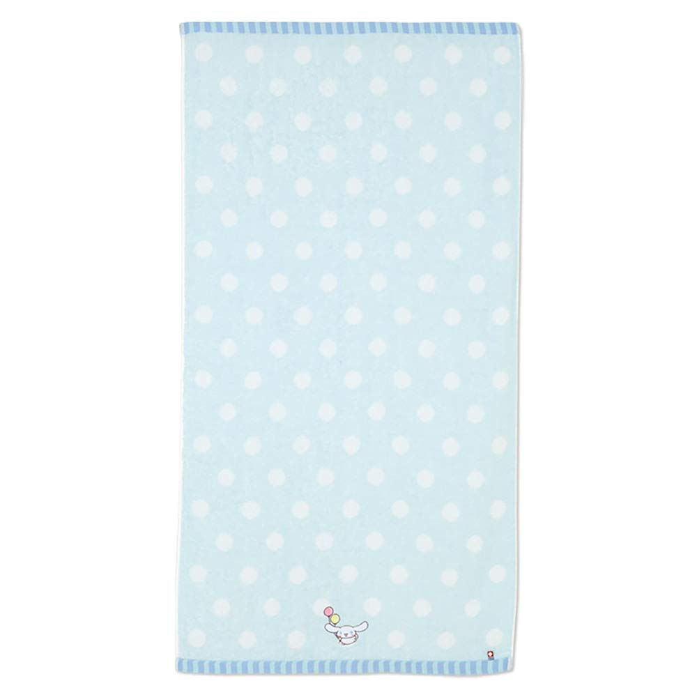 Sanrio Cinnamoroll Imabari Bath Towel Dots 100% Cotton Premium Quality- Japan Figure Store - #1 Bring To You The Best Japanese Goods