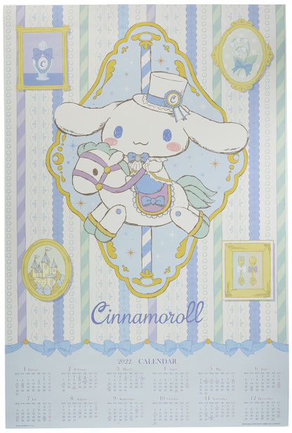 Sanrio Cinnamoroll 2022 Poster Calendar Fun and Cute Design- Japan Figure Store - #1 Bring To You The Best Japanese Goods