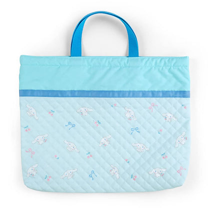 Sanrio Cinnamoroll Quilted Lesson Bag Durable Stylish Tote for Kids- Japan Figure Store - #1 Bring To You The Best Japanese Goods
