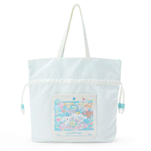 Sanrio Cinnamoroll After Party Tote Bag - Durable Stylish Tote for All Uses- Japan Figure Store - #1 Bring To You The Best Japanese Goods