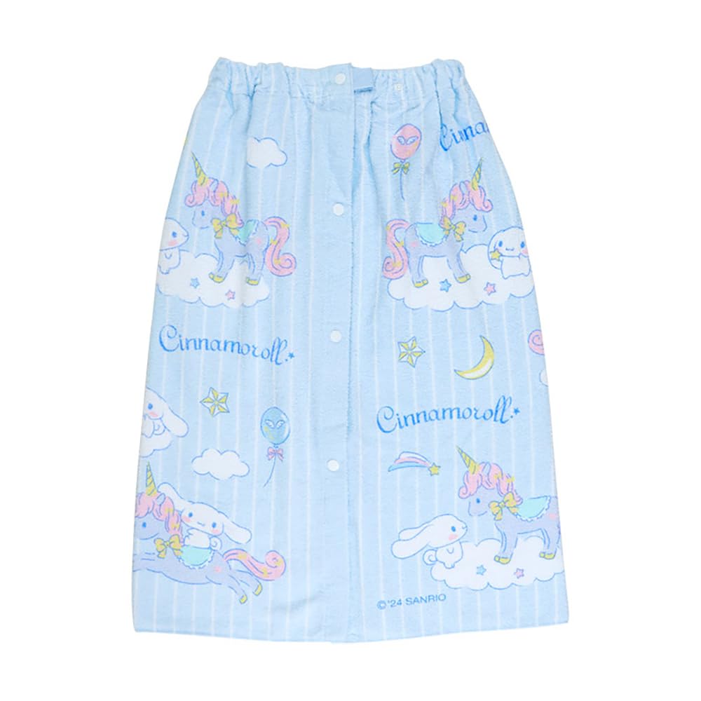 Sanrio Cinnamoroll 70cm Wrap Towel - Cute Character Design 70x115cm- Japan Figure Store - #1 Bring To You The Best Japanese Goods