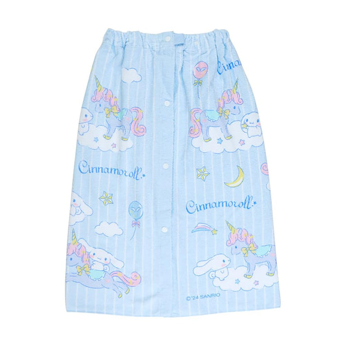 Sanrio Cinnamoroll 70cm Wrap Towel - Cute Character Design 70x115cm- Japan Figure Store - #1 Bring To You The Best Japanese Goods
