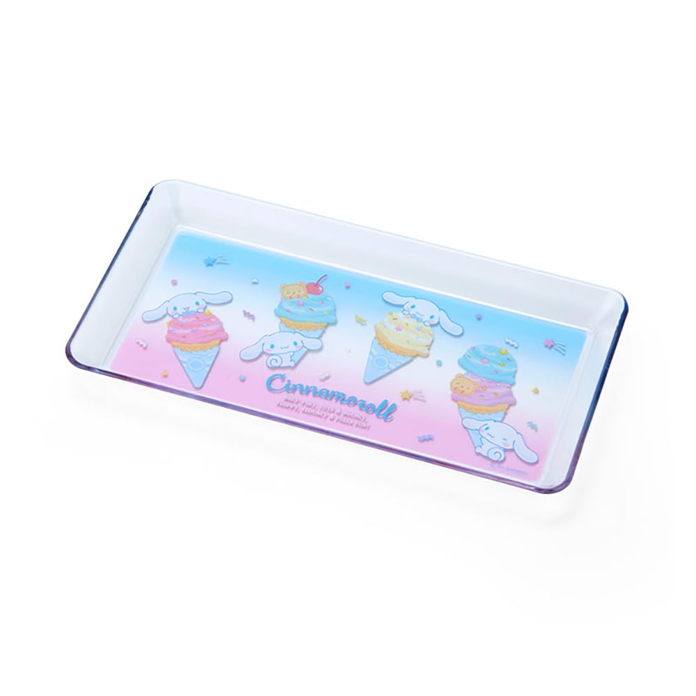 Sanrio Clear Pen Tray Ice Party Cinnamoroll 390119 Stylish Desk Organizer- Japan Figure Store - #1 Bring To You The Best Japanese Goods