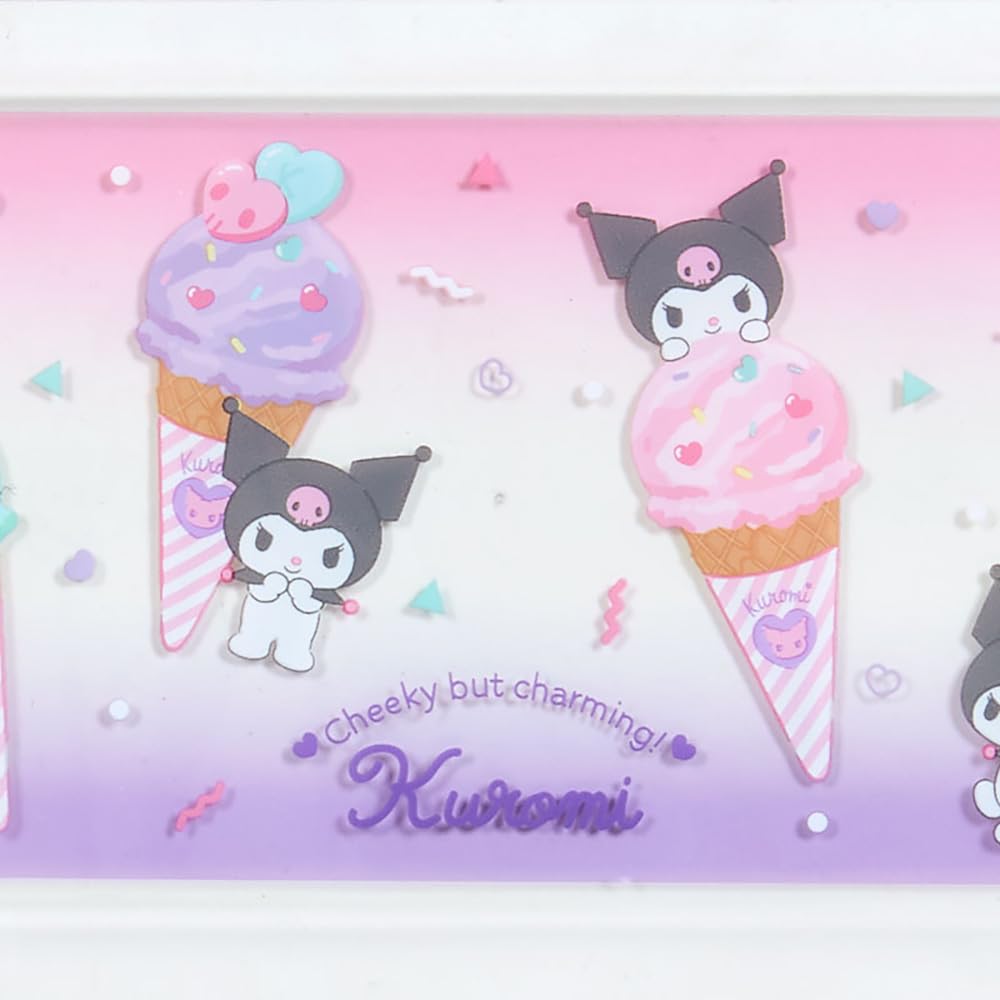 Sanrio Clear Pen Tray Ice Party Kuromi Desk Organizer 390143- Japan Figure Store - #1 Bring To You The Best Japanese Goods