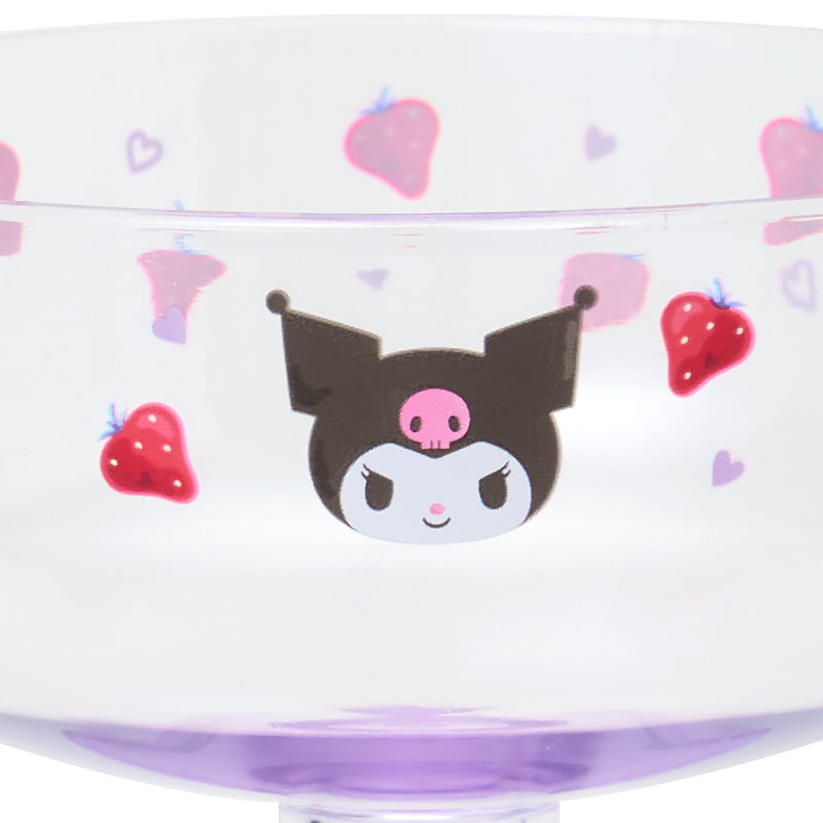 Sanrio Dessert Cup Kuromi Resin Tableware 313505 Durable and Stylish