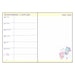 Sanrio 2023 Diary B6 Little Twin Stars Monthly Weekly Planner with Stickers- Japan Figure Store - #1 Bring To You The Best Japanese Goods