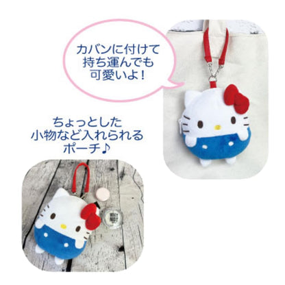 San-X Pochacco Die-Cut Pouch 12x11.5x6cm - Cute Sanrio Accessories- Japan Figure Store - #1 Bring To You The Best Japanese Goods