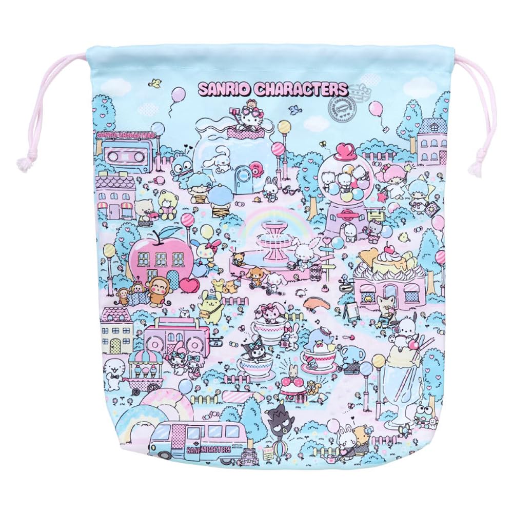 Sanrio Drawstring Bag Set Fantasy Trip Sanrio Characters 878308 Perfect for Kids- Japan Figure Store - #1 Bring To You The Best Japanese Goods