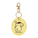 Sanrio Pompompurin Embroidered Patch Keychain Polyester Steel Edition 1
