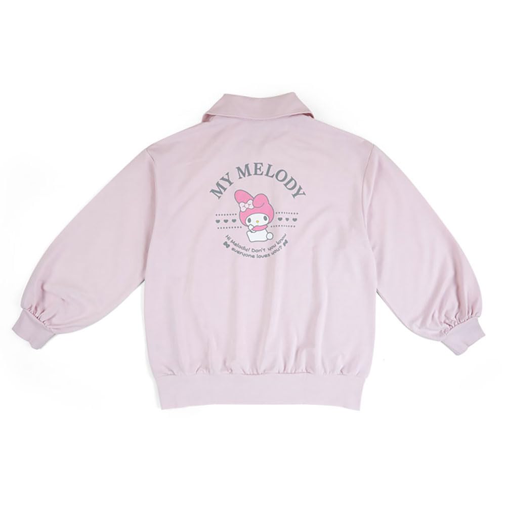 Sanrio My Melody Half Zip Sweatshirt 437867 - Cute Character Design- Japan Figure Store - #1 Bring To You The Best Japanese Goods