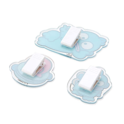Sanrio Hangyodon Clip Set Gyodon Room 653365 - Cute Character Stationery- Japan Figure Store - #1 Bring To You The Best Japanese Goods
