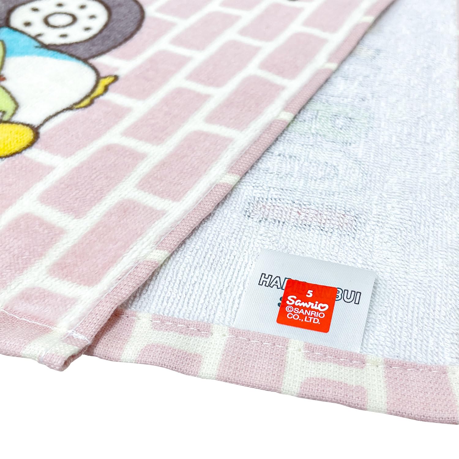 Sanrio Happy Danby Face Towel 100% Cotton Retro Design 34x75 Cm- Japan Figure Store - #1 Bring To You The Best Japanese Goods